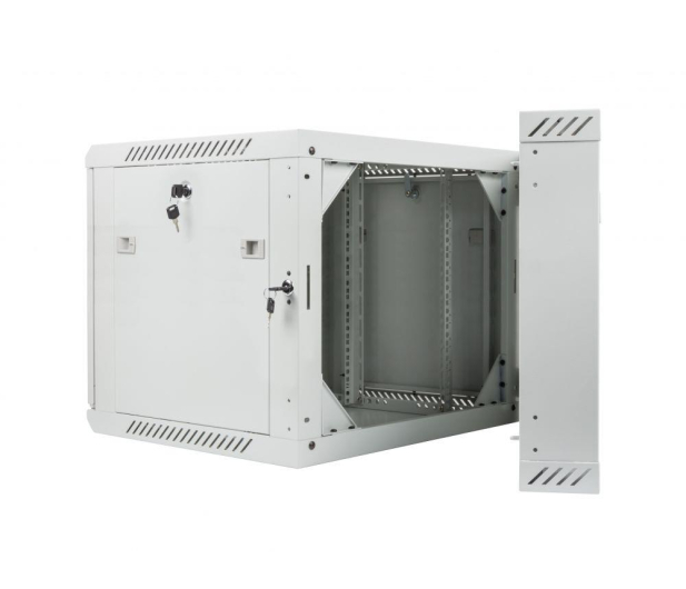 LANBERG Wisząca 19" 9U 600x600mm dwusekcyjna (szara) WF02-6609-10S - 455652 - zdjęcie 7